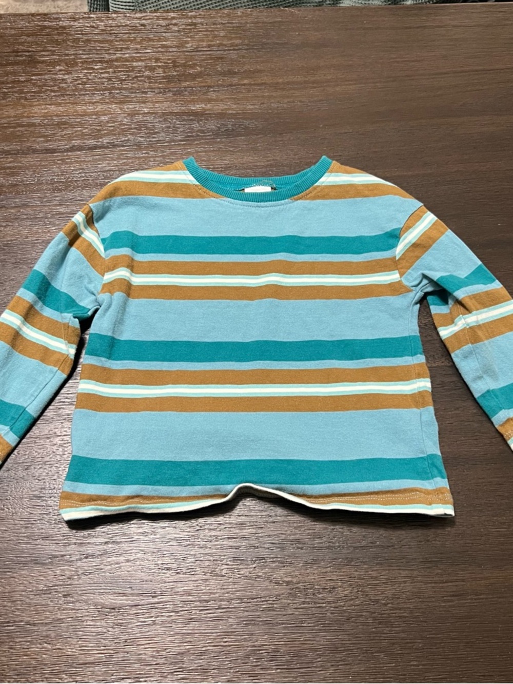 Striped Long-Sleeve Top, 12-18m
